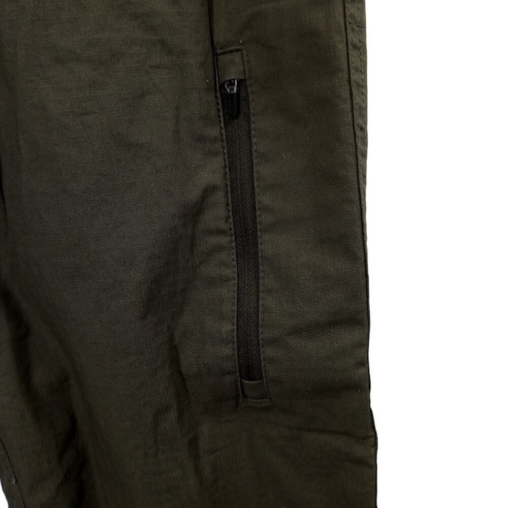 Vuori Mens Rip Stop Olive Green Tapered Pants Size M Stretch Pockets Climber - Picture 5 of 12
